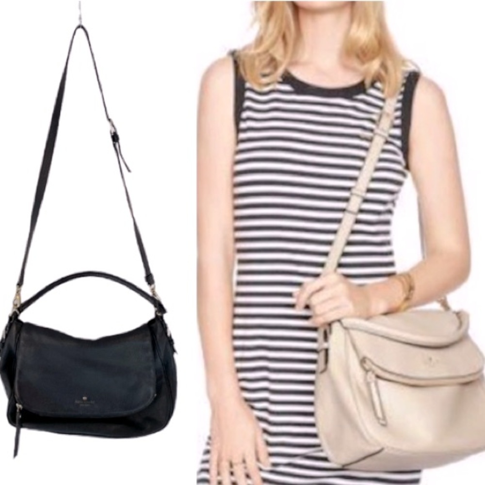 kate spade Black and Beige Crossbody Bag Duo